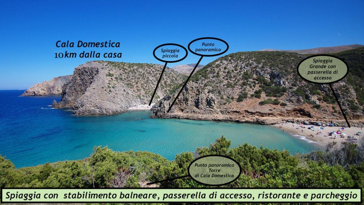 Villa Il Blu Tanca Piras Nebida Exterior foto