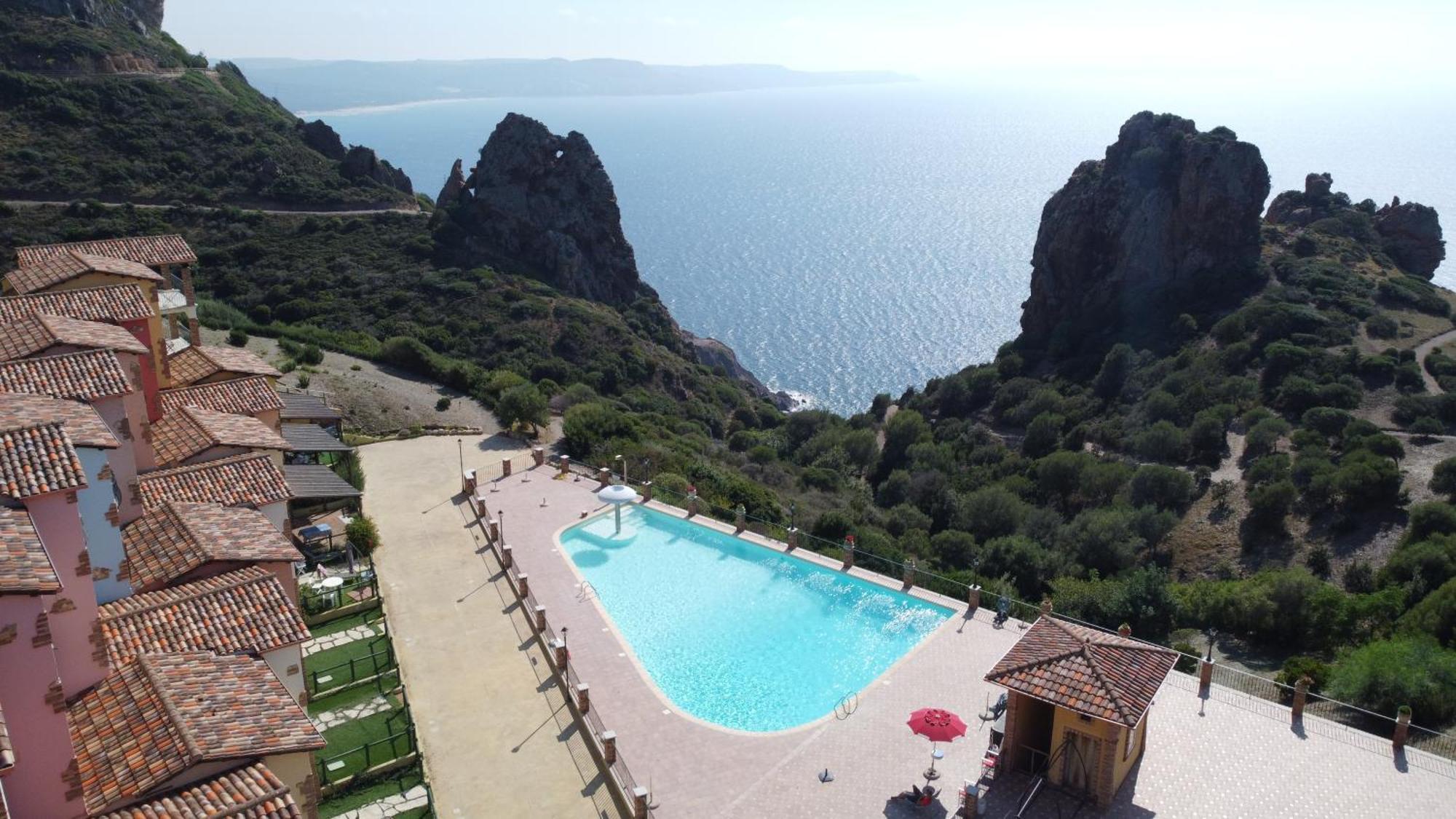 Villa Il Blu Tanca Piras Nebida Exterior foto